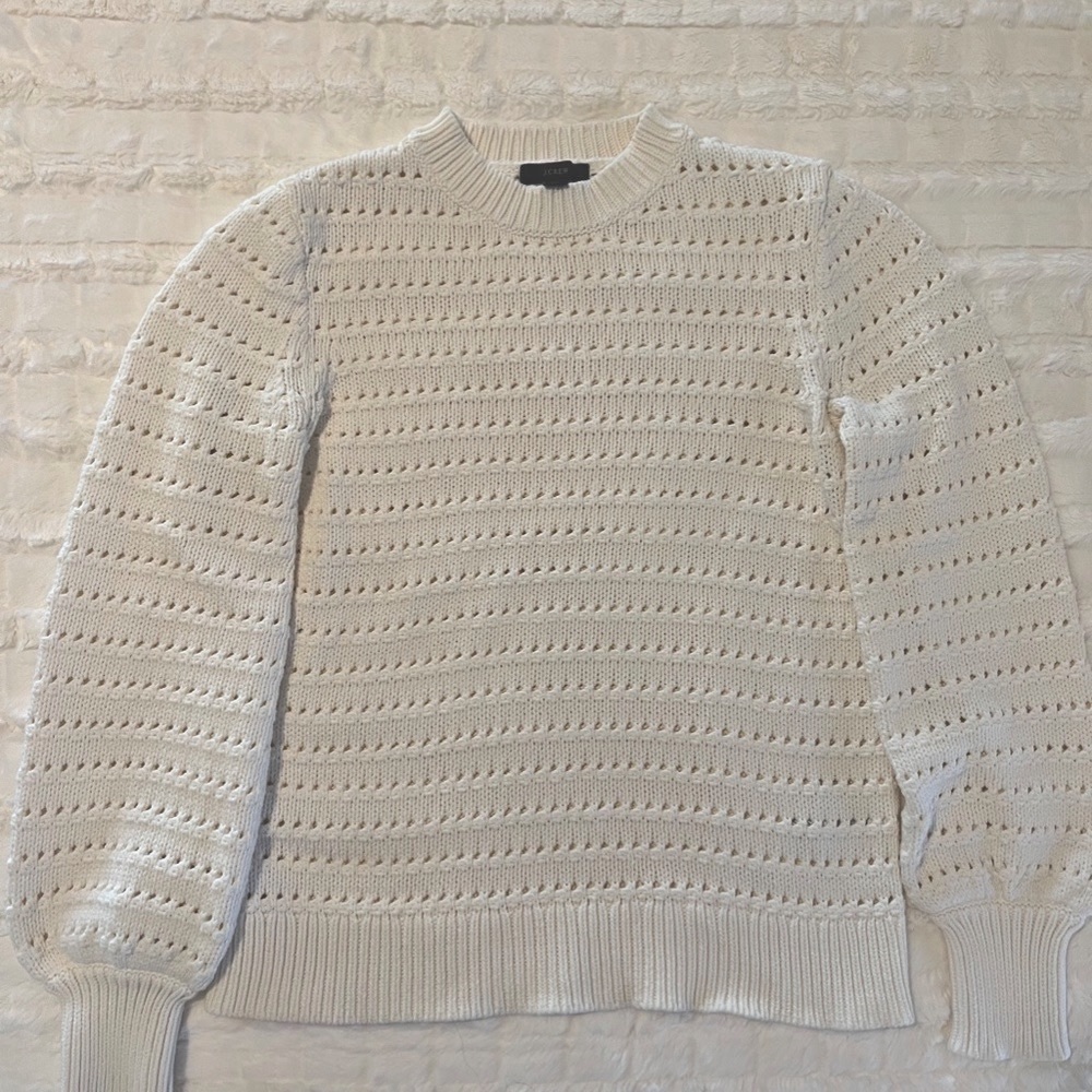 J. Crew Cream Sweater